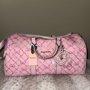 Juicy Couture Pink Bow Duffle